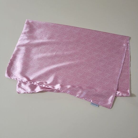 Lemon Lavender Pink Print Silky Satin Pillowcase - Picture 5 of 10